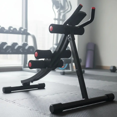 Banco Maquina Para Abdominales Curvo Ab Crunch Hf | Meses sin interés