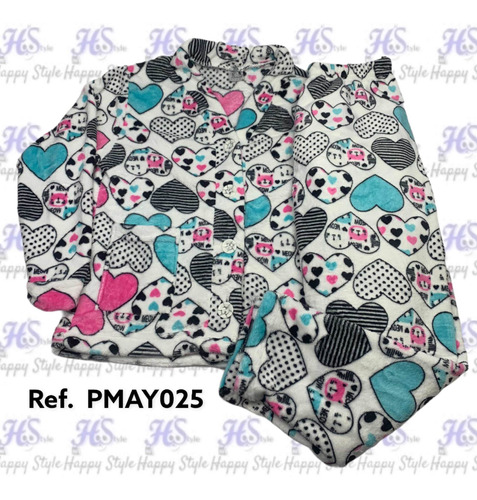 Pijama Abierta Para Mujer Piel De Conejo Térmica ( Hstyle )