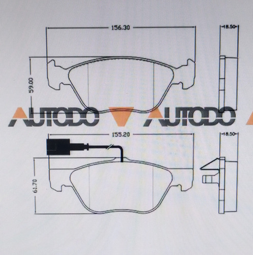 Disco De Freno Fiat Palio Stylo Marea Adventure Locker 284mm Foto 6