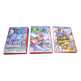3 Cajas Custom (juegos No Incluidos) Mario Wii U