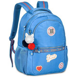 Mochila De Costas Juvenil Rebecca Bonbon Lover Azul Rb24004