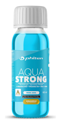 Shot Multivitaminico Aqua Strong Con Vitamina B12 Pack 30pz