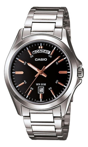 Reloj Casio Mtp-1370d-1a2 Hombre Analógico Envio Gratis