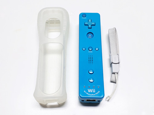Wiimote Azul Original Con Motion Plus Para Nintendo Wii
