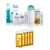 Kit Depilação Sist. Roll-on Bivolt Depil Bellla+5 Cera Refil