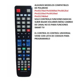 Control Universal Para Polaroid Smart Ptv55174kiled U59