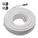 Kit 20 Cabos Coaxial 15m Com Conectores