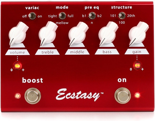 Pedal Bogner Ecstasy Red Overdrive/distortion C/ Nf-e 