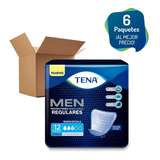 Tena For Men 6 Paquetes De 12 Unidades C/u