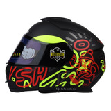 Casco Abatible Shaft Sh-3910 Dv Art Rojo Mate