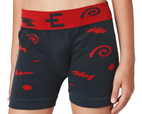 Pack X6 Boxer Seamless Niño Con Dibujos Eyelit