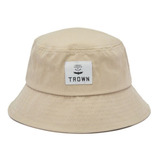 Sombrero Piluso Trown Label Brown Gorro Gorra Australiano