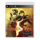 Resident Evil 5  Gold Edition Capcom Ps3 Físico Seminovo