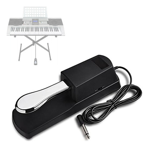 Universal Teclado Polaridad Piano Musica Pedal Sustain