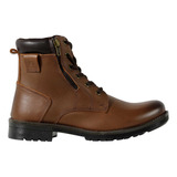 Botas Piel Hombre  Casuales Botines Comoda Moda Vestir Botin