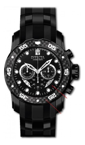 Reloj Invicta Pro Diver 35417 Para Hombre, Cuarzo, Negro