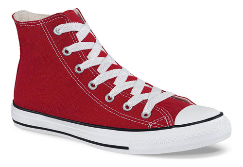 Tenis Discovery Alto Rojo  Unisex Croydon