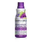 Beira Alta Removedor De Esmalte Zero Acetona Uva 90ml 3 Unid