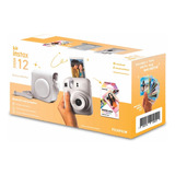 Kit Instax Mini 12 Com Filme 10 Poses E Bolsa De Couro