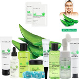 Mascarilla Facial De Aloe Vera + Kit Completo Cuidado Facial