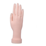 Mão Postiça Para Treino Manicure Silicone Unhas Gel Dedo