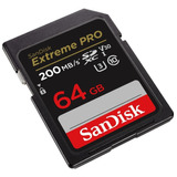 Cartao De Memória Sandisk Sd Extreme Pro 64gb 200mbs Nfe