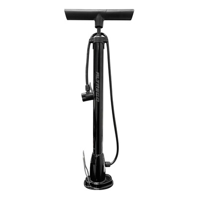 Bomba De Aire Negra De Pie Para Bicicleta Ciclismo Color Negro | Envío gratis