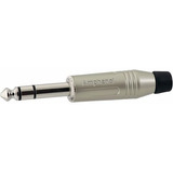Ficha Conector Plug 6.5 Stereo Amphenol Calidad Profesional
