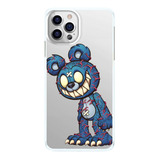 Capinha Ursinho Azul Teddy Bear Com Veias Capa