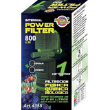 Filtro Interno Cabeza Poder 800l/h Acuarios De 40 A 60l Envi