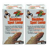 Zoo Med 2unidades De Repti Basking Spot Lmparas, 75w