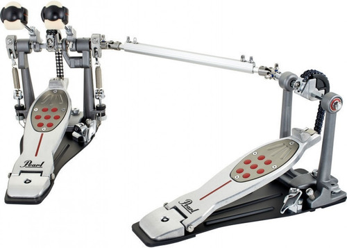 Pearl P-2052cl Pedal De Bombo Doble Zurdo + Estuche