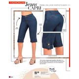 Pantalon Capri Cklass 464-65 Mezclilla -outlet/saldos Mchn