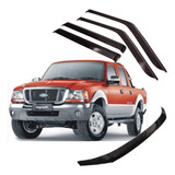 Deflector Ranger 2004 / 2009 Completo X5 Ventanillas Coliza Y Capot Oriyinall