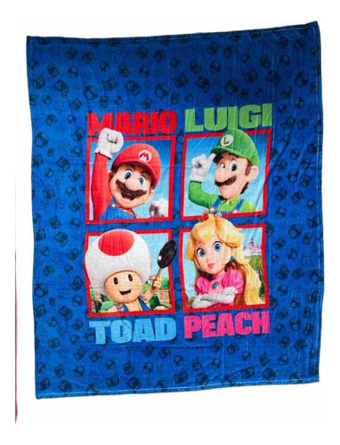 Cobertor Ligero Mario Bros Matrimonial Providencia