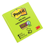 Bloco Post-it 657 76x76 Verde 3m