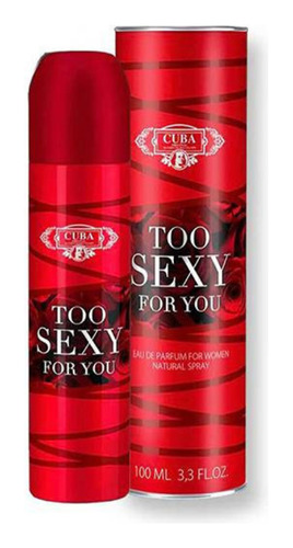 Cuba Too Sexy For You Edp 100ml Silk Perfumes Original