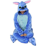 Pijama Enterito Polar De Stitch Animales Hombre Niños Mujer