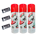 Nieve Decorativa En Aerosol Nieve Artificial Kit Navidad