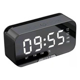 A 3ud Reloj Despertador Digital Bocina Bluetooth/reloj De