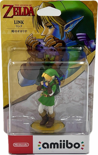 Amiibo The Legend Of Zelda Link - Ocarina Of Time Autêntico