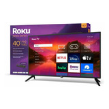 Smart Tv Roku Fhd 1080p 40 Control Por Voz, Canales Gratis