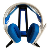 Soporte Auricular Stand Headset Gamer Office Negro/azul