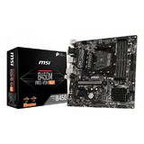 Placa-mãe Msi B450m Pro-vdh Max Amd Am4 Micro Atx