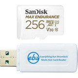 Max Endurance Tarjeta Microsd 256 Gb Para Camaras Para El Ho