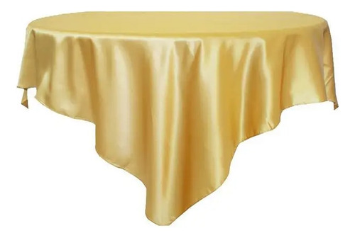 Mantel Redondo Satinado De 145 Cm, 175 Cm, 180 Cm, 228 Cm De