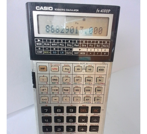 Calculadora Casio Fx 4000p Vintage