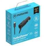 Cargador De Teleférico Usb-c Motorola Turbo Power De 36 W