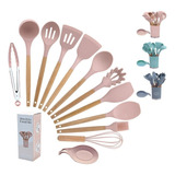 Set Utensilios Cocina Posavasos Silicona 13 Piezas