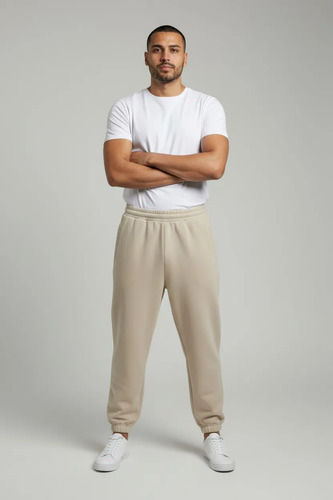 Jogger Suave De Algodón Felpa: Calidad Varios Colores Casual